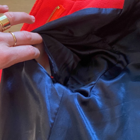 J. crew red chateau parka in Italian stadium-cloth - Picture 5 of 9